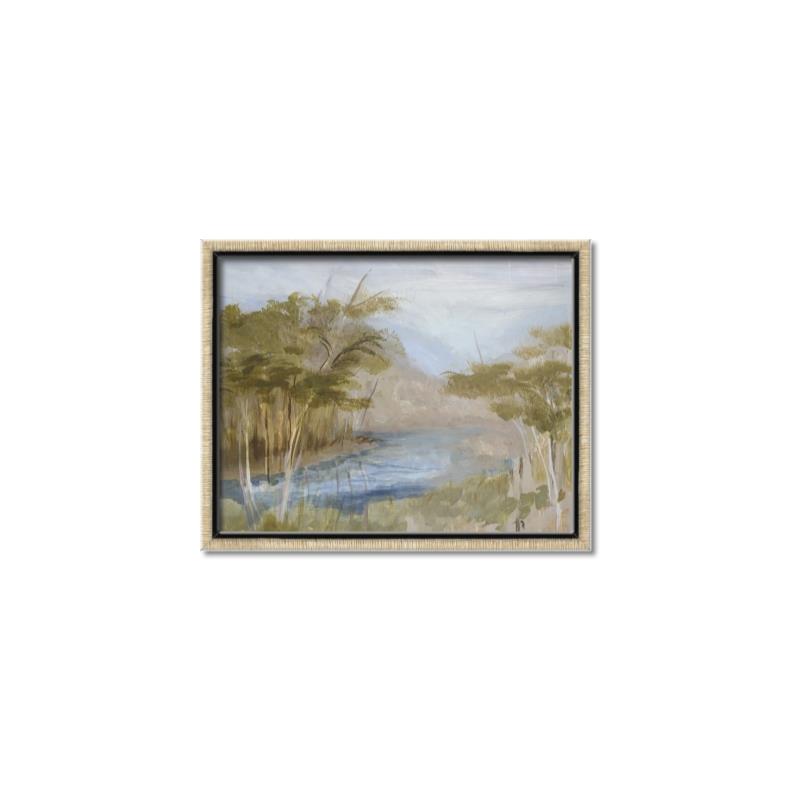 Picture of Clear Swamp _GroupedProduct_Rectangle_Landscape_Canvas_Framed_
