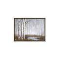 Picture of Foggy Trees _GroupedProduct_Rectangle_Landscape_Canvas_Framed_
