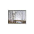Picture of Foggy Trees _GroupedProduct_Rectangle_Landscape_Canvas_Framed_
