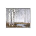 Picture of Foggy Trees _GroupedProduct_Rectangle_Landscape_Canvas_Framed_