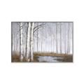 Picture of Foggy Trees _GroupedProduct_Rectangle_Landscape_Canvas_Framed_