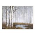 Picture of Foggy Trees _GroupedProduct_Rectangle_Landscape_Canvas_Framed_
