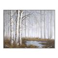 Picture of Foggy Trees _GroupedProduct_Rectangle_Landscape_Canvas_Framed_