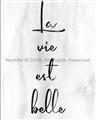 Picture of La Vie Est Belle _GroupedProduct_Rectangle_Portrait_Unframed_Print_Only_