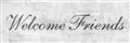 Picture of Welcome Friends I _GroupedProduct_Panel_Landscape_Unframed_Print_Only_