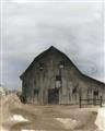 Picture of Barn House _GroupedProduct_Rectangle_Portrait_Unframed_Print_Only_