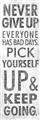 Picture of Never Give Up II _GroupedProduct_Panel_Portrait_Unframed_Print_Only_