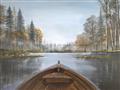 Picture of Lake Boat I  _GroupedProduct_Rectangle_Landscape_Unframed_Print_Only_