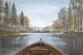 Picture of Lake Boat I  _GroupedProduct_Rectangle_Landscape_Unframed_Print_Only_