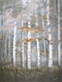 Picture of White Birches In Fall _GroupedProduct_Rectangle_Portrait_Unframed_Print_Only_