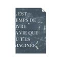 Picture of Il Est Temps De Vivre La Vie IV _GroupedProduct_Rectangle_Portrait_Unframed_Print_Only_