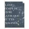 Picture of Il Est Temps De Vivre La Vie IV _GroupedProduct_Rectangle_Portrait_Unframed_Print_Only_