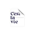 Picture of Cest La Vie II _GroupedProduct_Rectangle_Portrait_Unframed_Print_Only_
