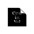 Picture of Cest La Vie IV _GroupedProduct_Square_Unframed_Print_Only_