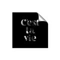 Picture of Cest La Vie IV _GroupedProduct_Square_Unframed_Print_Only_