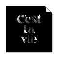 Picture of Cest La Vie IV _GroupedProduct_Square_Unframed_Print_Only_