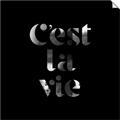 Picture of Cest La Vie IV _GroupedProduct_Square_Unframed_Print_Only_