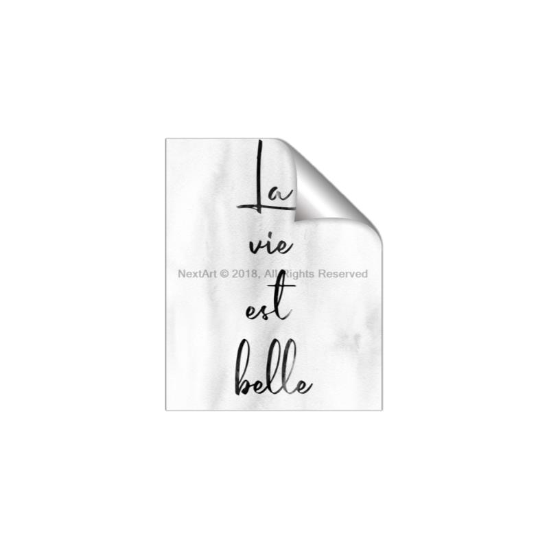 Picture of La Vie Est Belle _GroupedProduct_Rectangle_Portrait_Unframed_Print_Only_