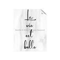 Picture of La Vie Est Belle _GroupedProduct_Rectangle_Portrait_Unframed_Print_Only_