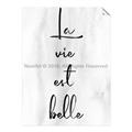 Picture of La Vie Est Belle _GroupedProduct_Rectangle_Portrait_Unframed_Print_Only_