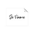 Picture of Je Taime _GroupedProduct_Rectangle_Landscape_Unframed_Print_Only_