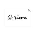 Picture of Je Taime _GroupedProduct_Rectangle_Landscape_Unframed_Print_Only_