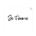 Picture of Je Taime _GroupedProduct_Rectangle_Landscape_Unframed_Print_Only_