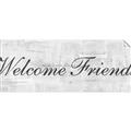 Picture of Welcome Friends I _GroupedProduct_Panel_Landscape_Unframed_Print_Only_