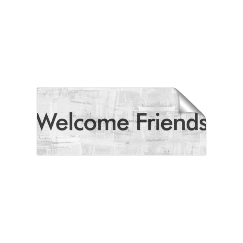 Picture of Welcome Friends II _GroupedProduct_Panel_Landscape_Unframed_Print_Only_