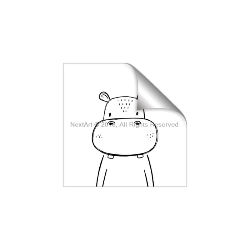 Picture of Sketch Animal  IV _GroupedProduct_Square_Unframed_Print_Only_