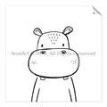 Picture of Sketch Animal  IV _GroupedProduct_Square_Unframed_Print_Only_