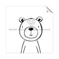Picture of Sketch Animal V _GroupedProduct_Square_Unframed_Print_Only_