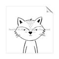 Picture of Sketch Aminal VI _GroupedProduct_Square_Unframed_Print_Only_