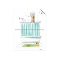 Picture of Shower Time _GroupedProduct_Rectangle_Portrait_Unframed_Print_Only_