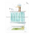 Picture of Shower Time _GroupedProduct_Rectangle_Portrait_Unframed_Print_Only_