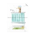 Picture of Shower Time _GroupedProduct_Rectangle_Portrait_Unframed_Print_Only_