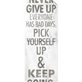 Picture of Never Give Up I _GroupedProduct_Panel_Portrait_Unframed_Print_Only_