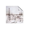 Picture of Animal in winter _GroupedProduct_Square_Unframed_Print_Only_