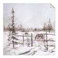 Picture of Animal in winter _GroupedProduct_Square_Unframed_Print_Only_