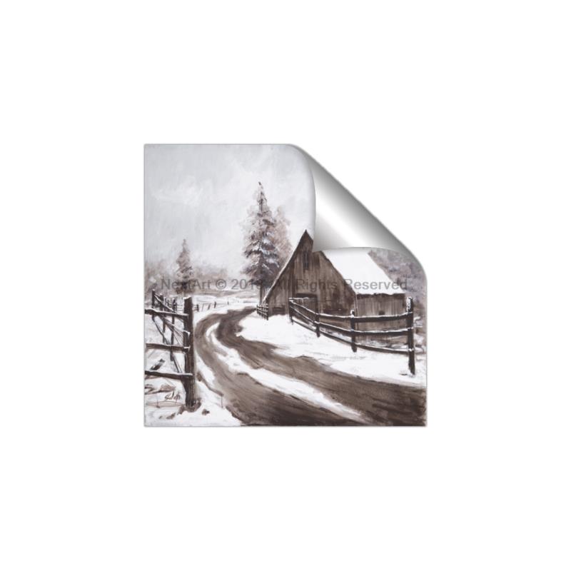 Picture of WInter road _GroupedProduct_Square_Unframed_Print_Only_
