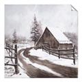 Picture of WInter road _GroupedProduct_Square_Unframed_Print_Only_