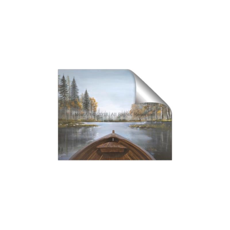 Picture of Lake Boat I  _GroupedProduct_Rectangle_Landscape_Unframed_Print_Only_