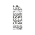 Picture of Life Is Too Short I _GroupedProduct_Panel_Portrait_Unframed_Print_Only_