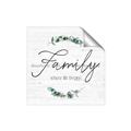 Picture of Family Where Life Begins I _GroupedProduct_Square_Unframed_Print_Only_