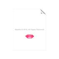 Picture of Red Lip _GroupedProduct_Rectangle_Portrait_Unframed_Print_Only_