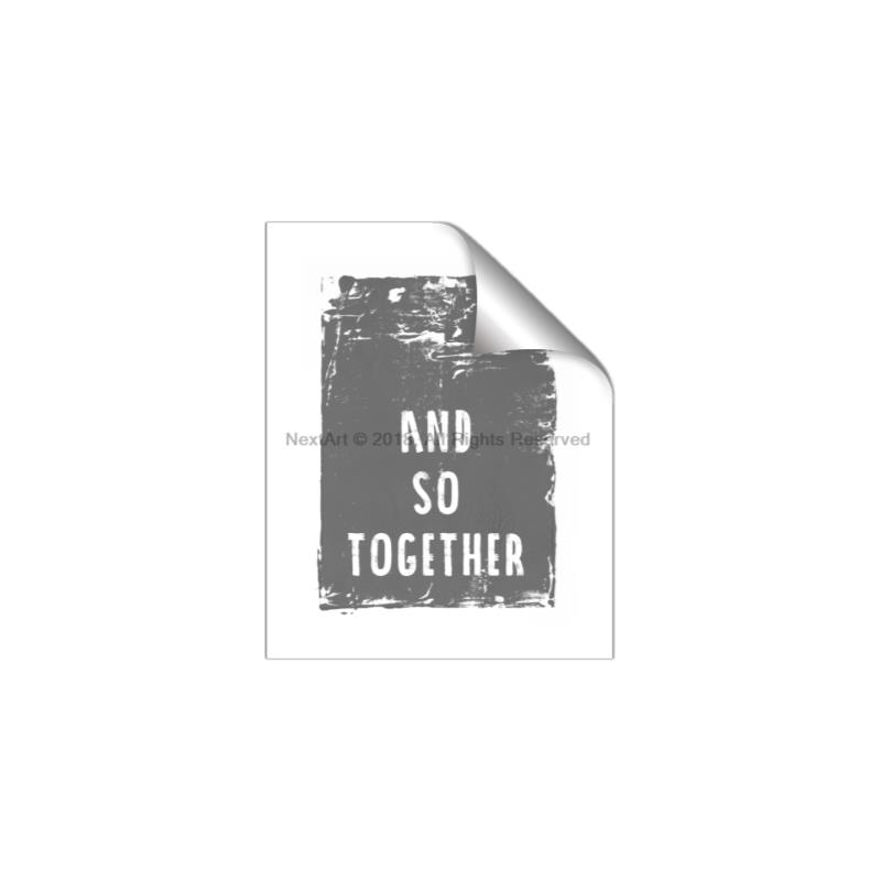 Picture of And So Together I  _GroupedProduct_Rectangle_Portrait_Unframed_Print_Only_
