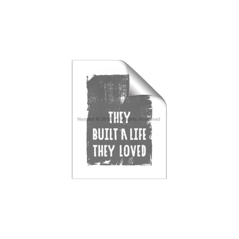 Picture of They Build A Life I _GroupedProduct_Rectangle_Portrait_Unframed_Print_Only_