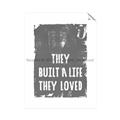 Picture of They Build A Life I _GroupedProduct_Rectangle_Portrait_Unframed_Print_Only_