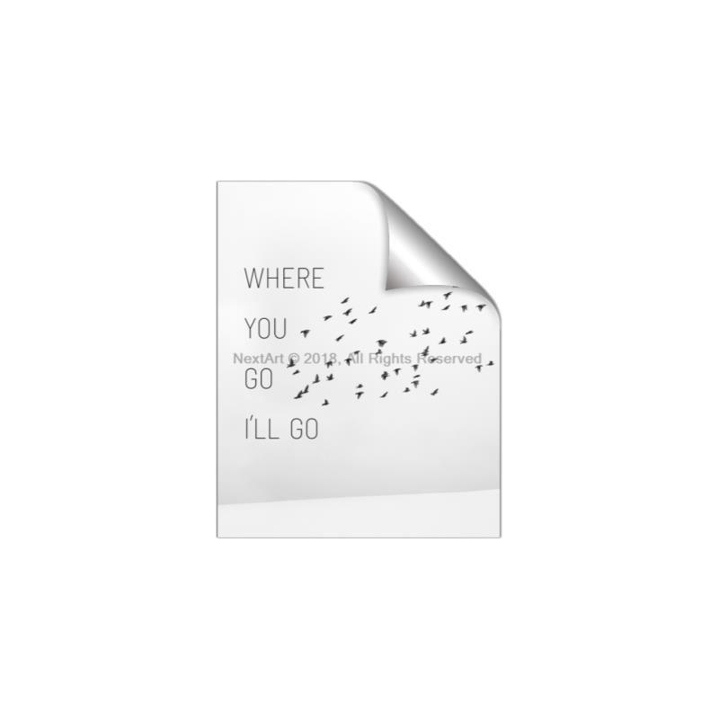 Picture of Where You - Go I'll Go I _GroupedProduct_Rectangle_Portrait_Unframed_Print_Only_
