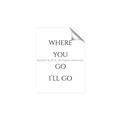 Picture of Where You - Go I'll Go II _GroupedProduct_Rectangle_Portrait_Unframed_Print_Only_